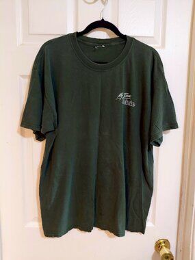 Vintage Y2K Green Heineken Beer "My Favorite Heinie" Pin-Up Babe Graphic T-Shirt